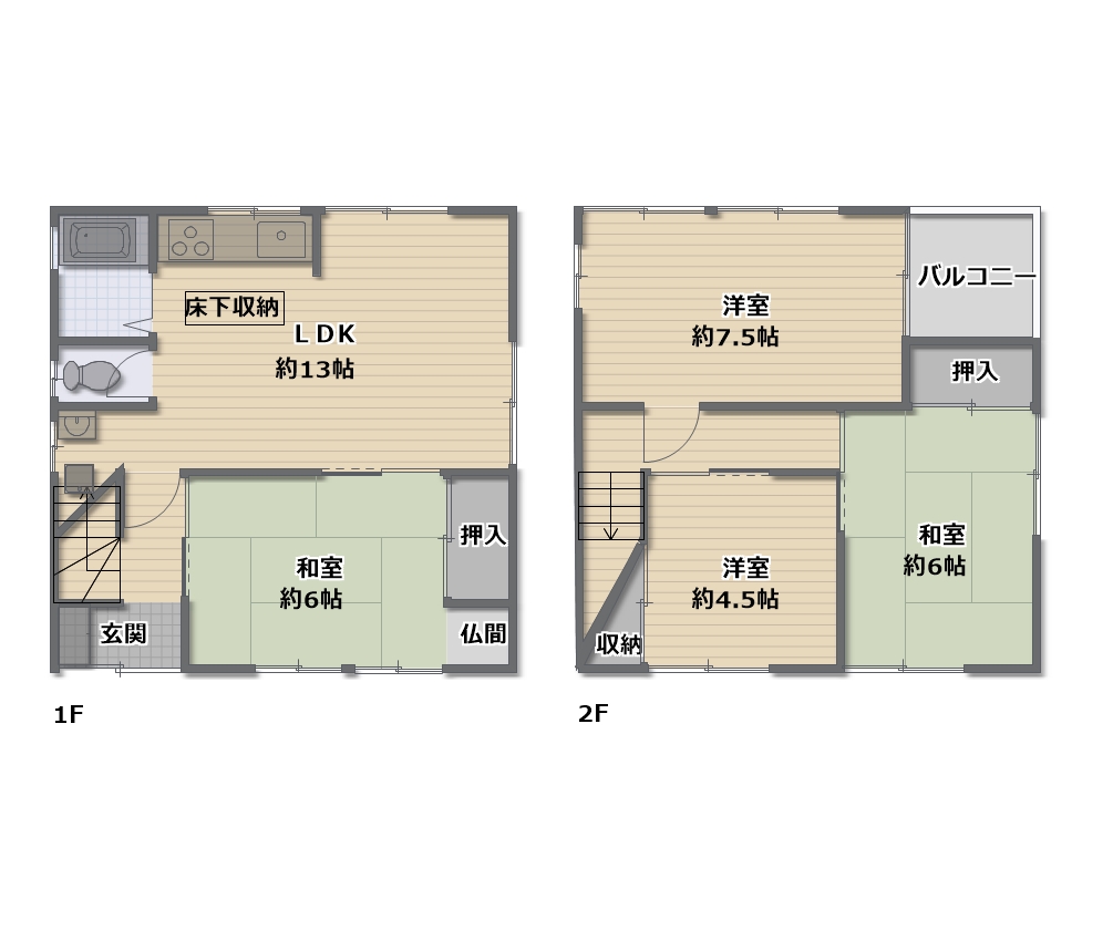 大阪市阿倍野区共立通2丁目　中古戸建