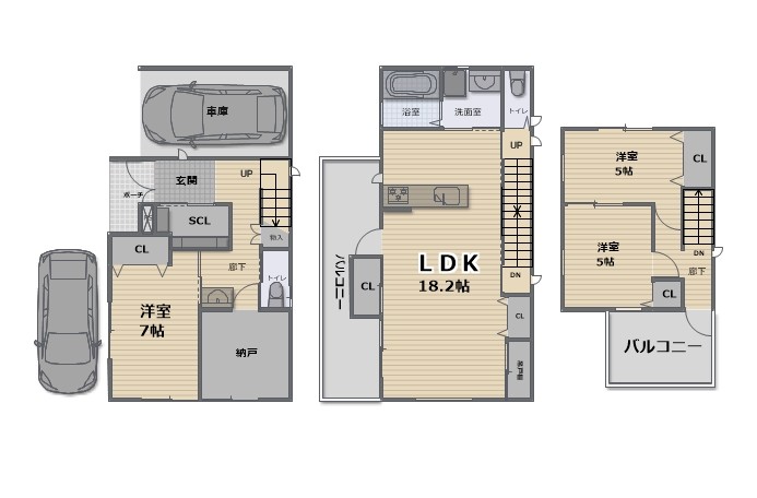八尾市柏村町4丁目　中古戸建　