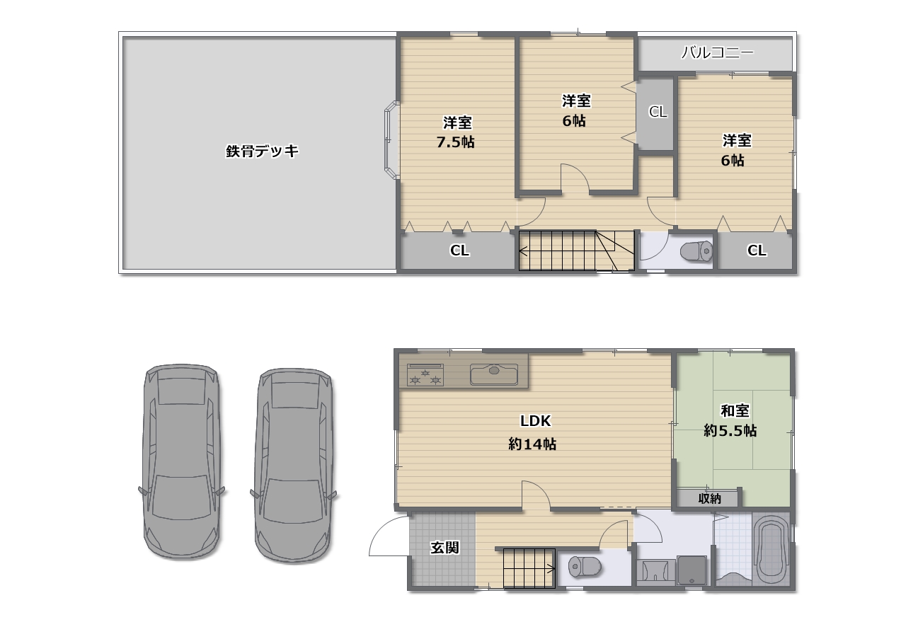堺市堺区松屋大和川通2丁　中古戸建　