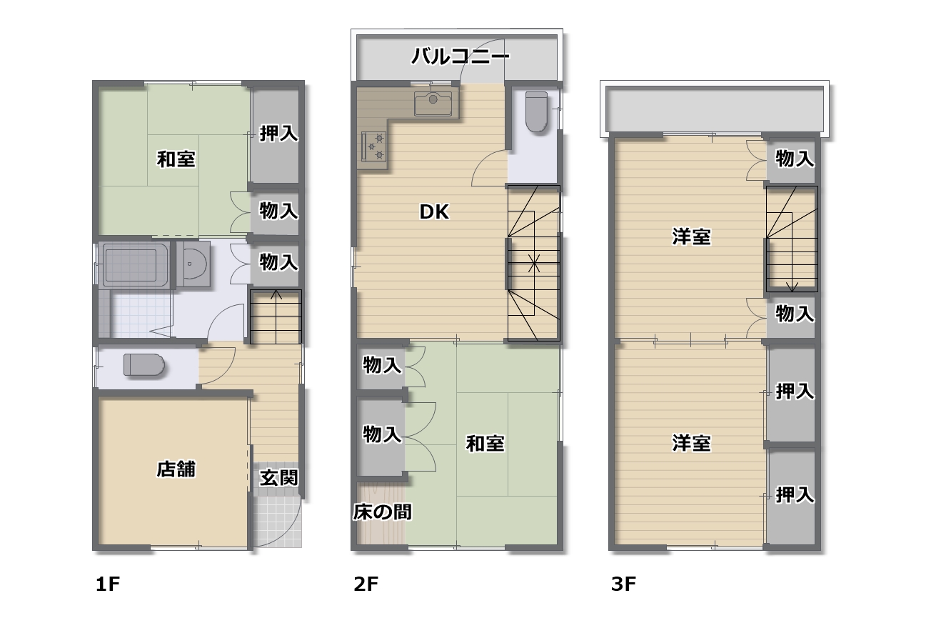 中央区谷町7丁目　中古戸建