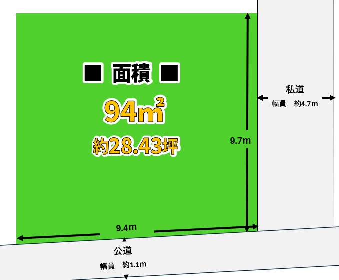 八尾市老原7丁目　売土地