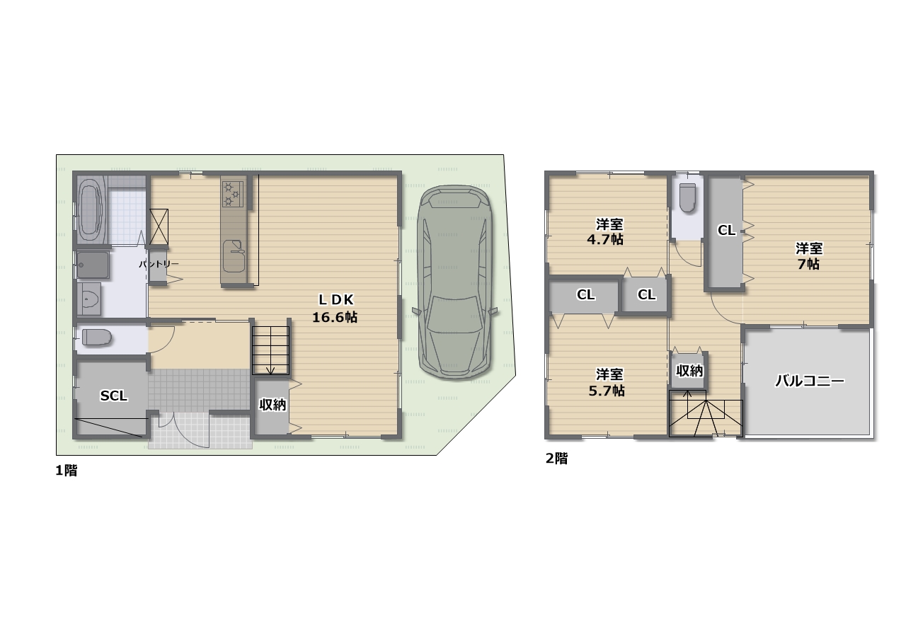 西山本5丁目　新築戸建