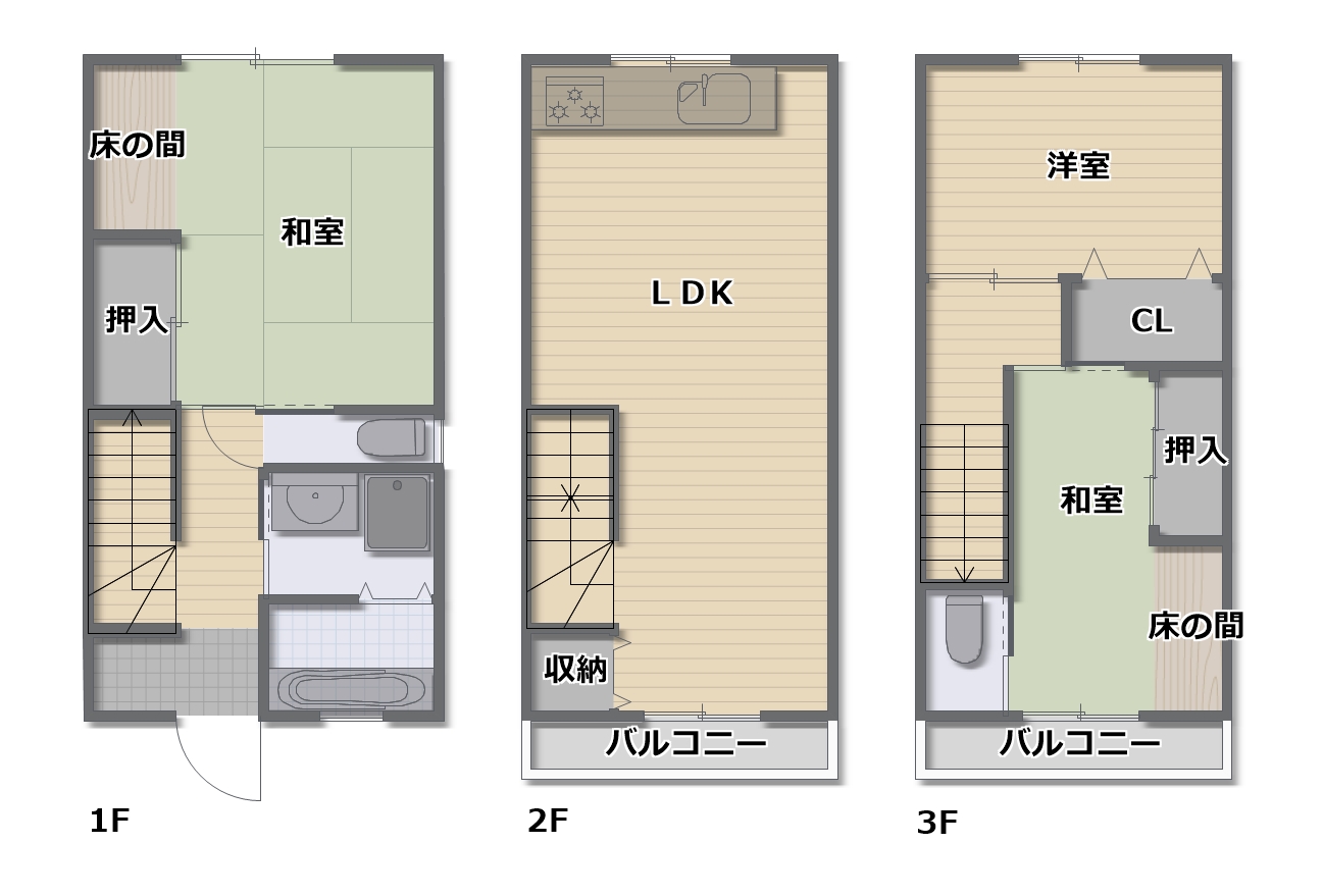 大阪市中央区上本町西2丁目　中古戸建　
