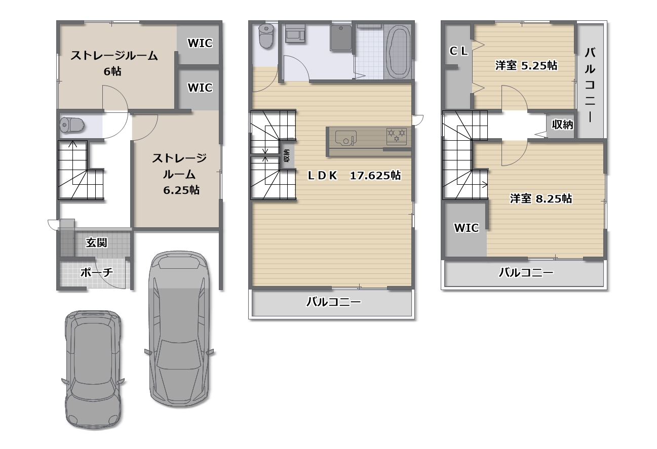 平野区喜連西4丁目　新築戸建 