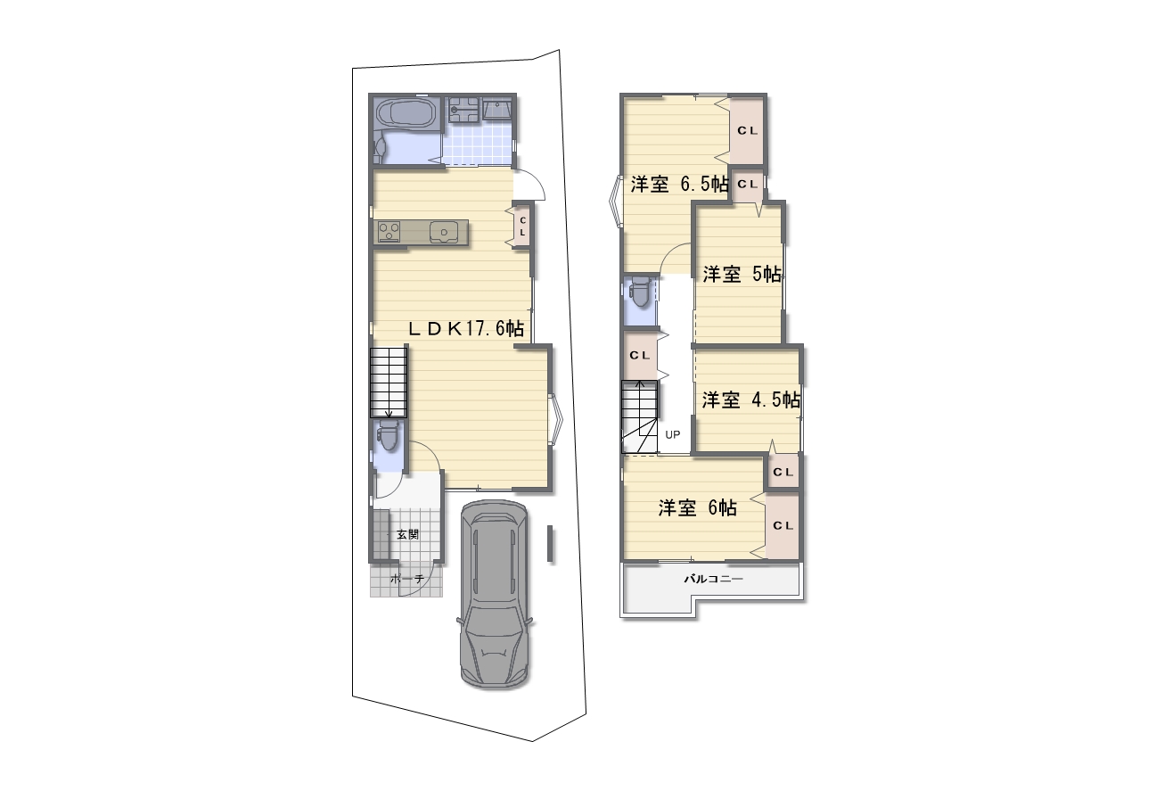 住吉区墨江1丁目　新築戸建 