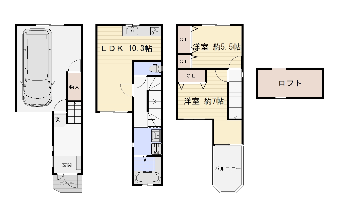 平野区喜連2丁目　中古戸建