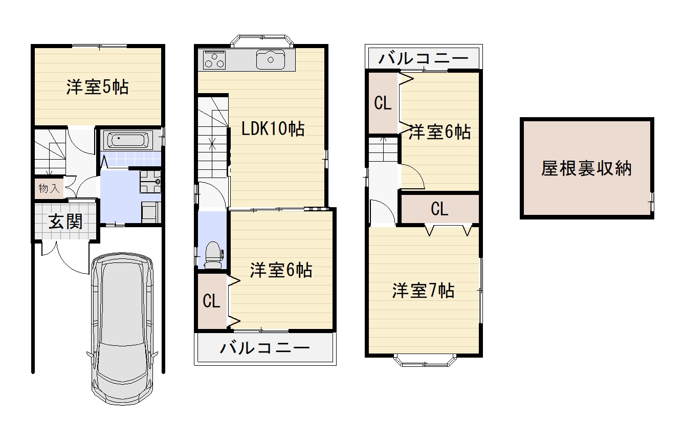 東大阪市喜里川町　中古戸建