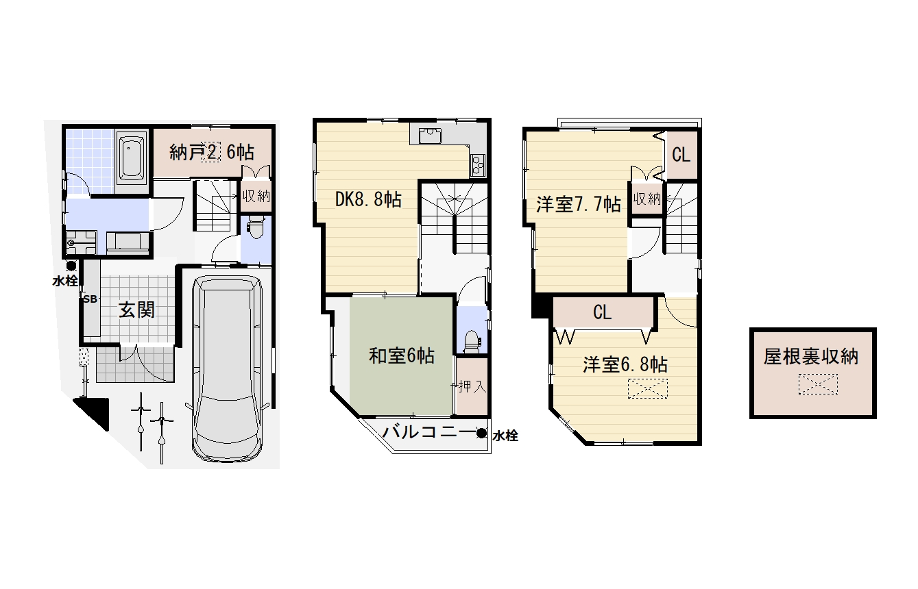 平野区喜連6丁目　中古戸建