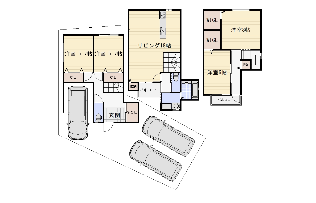 住吉区山之内2丁目　新築戸建