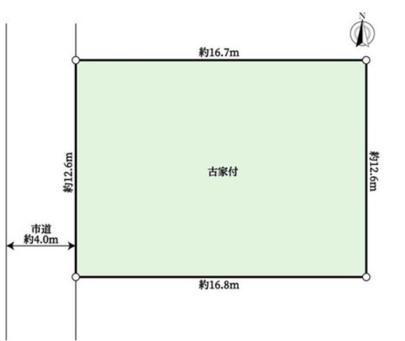 八尾市緑ヶ丘3丁目　売土地　